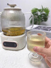 美的（Midea）0胶水全玻璃全自动养生壶煮茶壶母婴智能调奶器烧水壶恒温电热水壶煮茶器花茶壶 MK-YS15B105 1.5L 实拍图