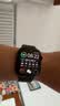 Apple/苹果 Watch S11 智能手表GPS款46毫米亮黑色铝金属表壳黑色运动型表带M/L MEVH4CH/B 实拍图