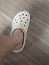 卡骆驰（CROCS）贝雅卡骆班洞洞鞋|205089 冬日白/彩色-1LI   40 (250mm)   实拍图