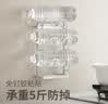 懒角落厨房置物架锅盖架放置架壁挂免打孔台面墙面沥水砧板架双层 实拍图