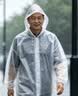 巴迪高（BADIGAO）一次性雨衣帽檐成人加厚全身防暴雨漂流户外旅行登山徒步便携雨披 实拍图