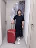 爱可乐（Echolac）王朝一代行李箱明星同款大容量方形TRUNK旅行箱热烈红22吋PC142K 实拍图