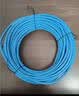 万级超六类网线非屏蔽【国标23AWG-0.57mm无氧纯铜芯】CAT6A万兆高速网络工程家装布线整箱线100米蓝色 实拍图
