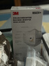3M口罩KN95防粉尘颗粒物雾霾带呼吸阀针织带头戴式独立包装9502V+【单片装】25个/盒 实拍图