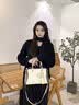 CALEKLNTOE七夕情人节奢侈包包2026新款女士包斜挎手提真皮包送女友老婆礼物 C&K米白色2026真牛皮款-专柜礼盒装【顺丰次日达】 实拍图