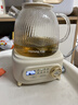 九阳（Joyoung）净萃全玻璃0胶水养生壶  办公室多功能煮茶器花茶壶 烧水壶恒温冲奶电热水壶 24h预约 1L WY107 实拍图