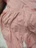 红豆居家纯棉睡衣女夏季抑菌短袖舒肤家居服芭菲粉165/88A 实拍图