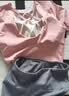 VICTORIATOURIST瑜伽服女运动套装夏季防晒跑步普拉提健身服美背含胸垫两件套 实拍图