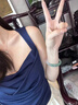 慕公子“春来以晴”高冰种翡翠飘花真玉石手镯子贵妃镯珠宝送老婆(处理) “春来以晴”翡翠手镯 58mm-59mm（赠玉石吊坠+礼盒） 实拍图
