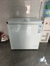 海尔（Haier）200L单温小冰箱冰柜小型家用小冰柜冷柜冷冻冷藏转换一级能效深冷减霜大容量BC/BD-200GHW9D 实拍图