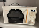 美的（Midea）小滋味萌宠猫爪变频微波炉微烤一体机23L大容量900W平板烧烤易清洁内胆2026新款（C23H5） 实拍图