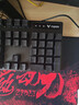 雷柏（Rapoo）V500PRO 有线背光机械键盘 104键全尺寸游戏电竞笔记本电脑多媒体办公吃鸡全键无冲键盘 茶轴 实拍图