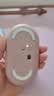 罗技（Logitech）PEBBLE 2.0 无线蓝牙鼠标 静音鼠标 办公鹅卵石便携 升级Pebble2代 粉色 实拍图