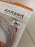 秋叶原（CHOSEAL）音频线音响线喇叭线香蕉头 音箱专用接线端子 免焊接 两对香蕉音频线插头 QS9007 实拍图