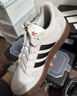 adidas ENTRAP美式校园风运动鞋少年感复古篮球风板鞋阿迪达斯 白色/黑色   42 实拍图