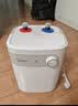 美的（Midea）【珐琅无缝内胆】5升储水式电热水器小厨宝家用洗碗洗菜安全1650W速热厨房台下热水宝F05-15A1(S) 实拍图