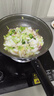 九阳（Joyoung）炒锅不粘锅304不锈钢蜂窝耐磨平底炒菜锅炉灶通用30cm可视可立盖 实拍图