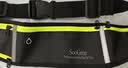 SooGree运动跑步手机腰包男女户外多功能大容量马拉松防水可调节腰带装备 GSP1186黑色 实拍图