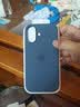 Apple/苹果 iPhone 17硅胶手机壳-铁锚蓝色 磁吸手机壳苹果17手机壳苹果手机壳全包旗舰店原装 实拍图