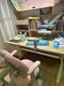 龙承匠人儿童学习桌椅套装J120实木可升降写字书桌中小学生6-18岁课桌椅子 1.2米实木+光谱大路灯+追背椅粉 赠学习大礼包 实拍图