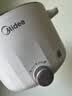 美的（Midea）电煮锅 0涂层不锈钢 宿舍小电锅 多功能家用宿舍泡面小火锅 2.6L蒸煮一体电热锅 XZC2066G 配蒸笼 实拍图
