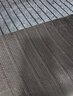 京东京造条纹拉绒入户垫 家用可裁剪除尘防滑吸水地垫进户门 灰色60*90cm 实拍图