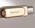 闪迪（SanDisk）128GB Type-C USB3.2 手机U盘DDC4金色 读速高达400MB/s 手机电脑两用 金属双接口大容量优盘 实拍图