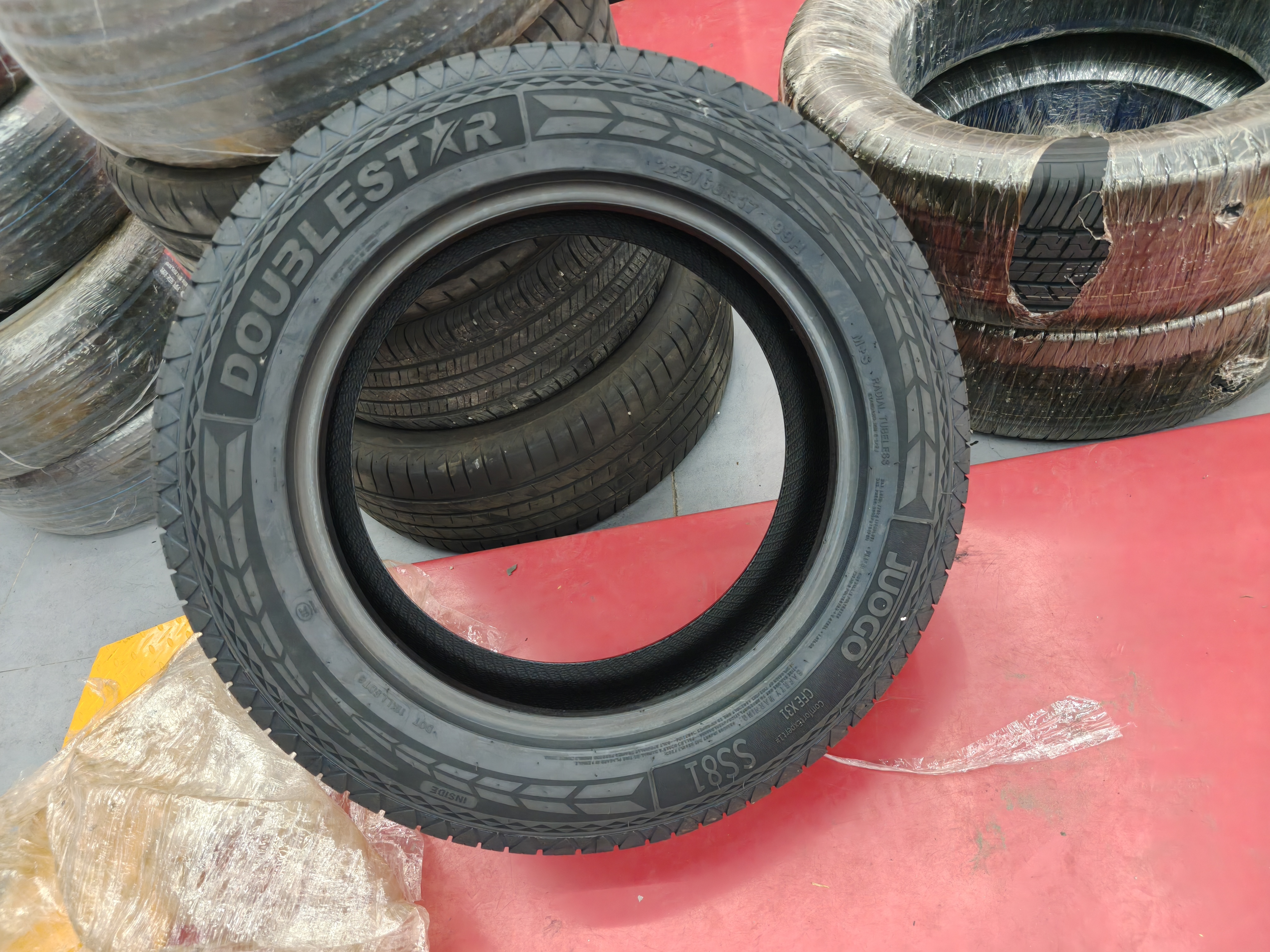 双星JUOGO轮胎 225/60R17 99H X31 适配别克GL8/途胜/风光580 实拍图