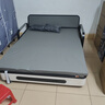 葵竹冉韵折叠沙发床一体两用小户型伸缩床阳台多功能床猫抓皮客厅折叠床 太空灰+黑架 【1.58m储物款】5cm海绵+2cm椰棕 实拍图