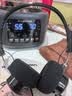 飞傲（FiiO）EH11 复古式蓝牙小头戴 40mm强低频单元 支持LDAC高清编码 蓝牙耳机 酒红色 实拍图