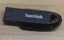 闪迪（SanDisk）128GB USB3.2 U盘 CZ550黑色 读速100MB/s 安全加密 数据恢复 学习办公电脑车载 高速大容量优盘 实拍图