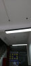 灿美家 led吊灯办公室照明灯具吸顶长方形长条灯写字楼会议室商场超市 黑色款正白光-直角 1200*200*55-65W 实拍图