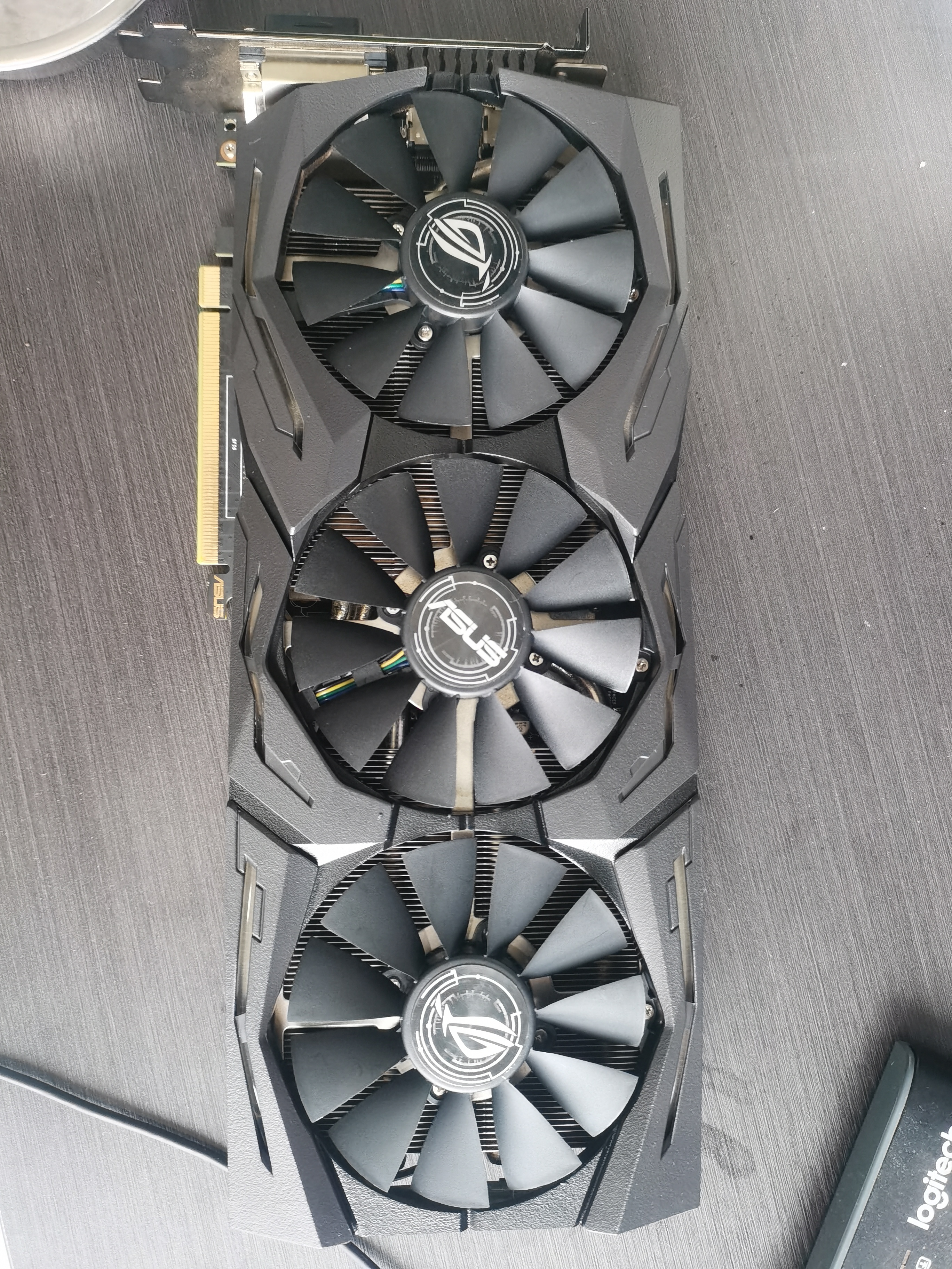 华硕（ASUS）3060ti/3070/3080/2060super/1660s/1080ti台式电脑游戏显卡 GTX1060 6G华硕 展机 实拍图