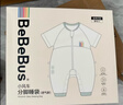 bebebus婴儿睡袋小风车春夏季薄款儿童分腿睡袋短袖宝宝防踢被 L码 实拍图