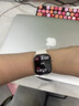 Apple/苹果 Watch S11 智能手表GPS款42毫米玫瑰金色铝金属表壳淡桃粉色运动型表带S/M MEUN4CH/B 实拍图