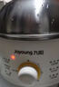 九阳（Joyoung）煮蛋器 定时自动断电 小型不锈钢多功能便携式电蒸锅 双层煮鸡蛋早餐神器GE320B 实拍图
