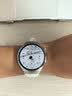华为HUAWEI WATCH 5 42mm基础款不锈钢表壳金星白素皮复合表带X-TAP智感窗eSIM通话手表 实拍图