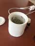 泥也茶杯陶瓷马克杯泡绿茶水分离办公带盖过滤德化白瓷杯子高档送礼杯 实拍图