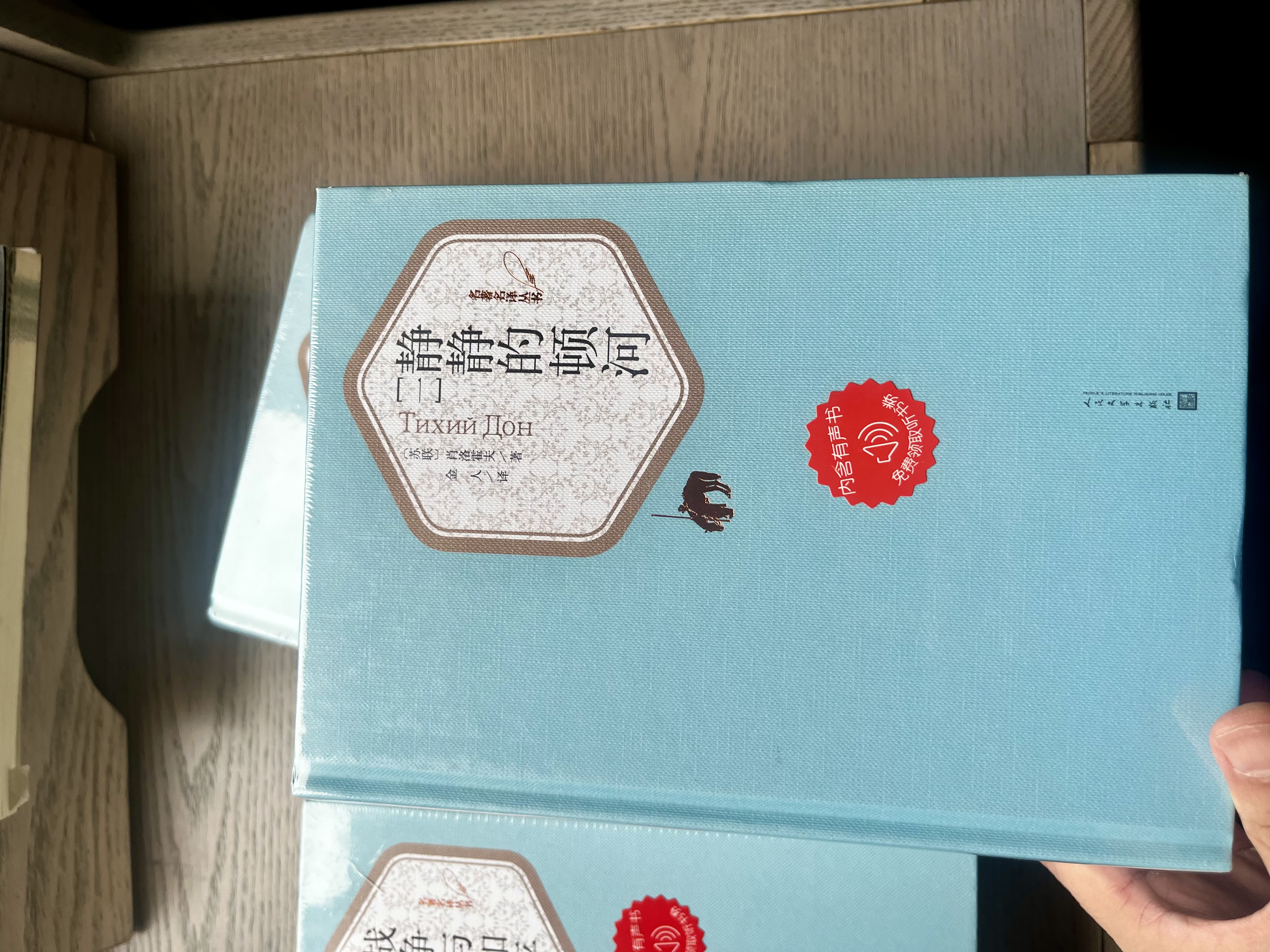 名著名译精装：安娜·卡列宁娜（套装上下册） 名著 经典 小说 阅读 假期 学生 正版 人民文学出版社 实拍图
