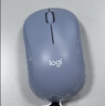 罗技（Logitech）M221 轻音鼠标 无线鼠标 办公鼠标 对称鼠标 带无线微型接收器 雾霭蓝 实拍图