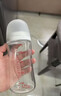 贝亲（Pigeon）玻璃奶瓶宽口径防胀气240ml M号奶嘴 3月+ AA187  实拍图