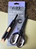 飞兹（fizz）特氟龙多功能剪刀组合装美工刀+剪刀二合一办公家用裁剪两用不锈钢黑色 FZ21215 实拍图