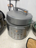 美的（Midea）有钛青瓷0涂层营养蒸电压力锅5L 智能预约多功能一体高压电饭锅MY-E5811G家用4-6人开盖火锅电饭煲 实拍图