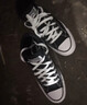 匡威（Converse）莫尔登All Star夏季帆布运动休闲板鞋黑色A00811C A00811C 42.5 实拍图