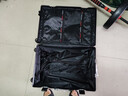 双星（doublestar）行李箱28寸大容量箱登机箱明日达大容量拉杆箱旅行箱密码箱皮箱子 黑色【铝合金框、密码锁扣】 26英寸 【住宿 返校】 实拍图