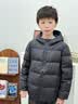 波司登（BOSIDENG）【165可选】26秋新款四防羽绒服儿童5A抗菌百搭外套T260135550XS 【店长推荐】钛金深灰|8916 150 /72 约 140-150cm 36kg 实拍图