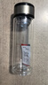 【京东物流配送】高硼硅双层玻璃杯大容量泡茶杯水杯子茶水分离杯 【双层加厚】茶杯350ml1只 实拍图