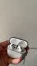 品胜适用AirPods4保护套 AirPods四代保护壳通用降噪版2024款苹果耳机保护套防摔软壳 透黑色 含挂绳 实拍图