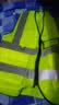 SMVP反光背心马甲定制印logo工作服建筑施工地反光衣警示交通安全服 针织布口袋款【荧光黄】 均码 实拍图