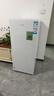 海尔（Haier）山茶花138L立式冰柜小型家用小冰箱冷柜真风冷无霜冷冻冷藏转换一级一键速冻大容量BD-138WGH90WF 实拍图